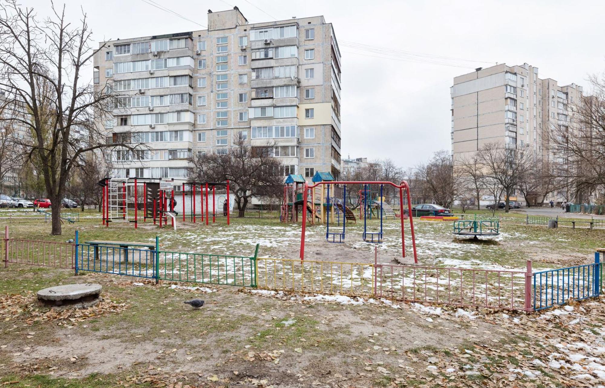 Апартаменти Дарницька Площа Kiev Exterior foto
